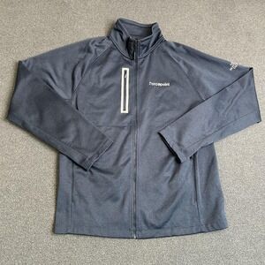 The North Face Jacket Mens Large Blue Softshell Windbreaker Full Zip
